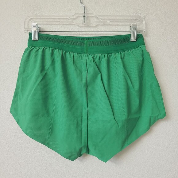 NEW Nike Womens Pro Elite 2 in 1 Running Shorts AO8485-XXX Size M Green - Picture 2 of 5